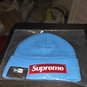 Supreme Royal Blue New Era Beanie